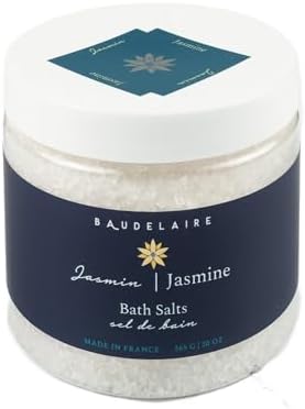 Provence Sante Relaxing Bath Salt - Luxury and Soothing Soak - Exotic Jasmine Scent - Made in France - 20 Oz