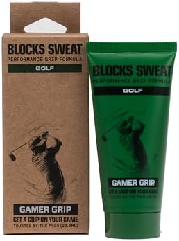 New Golf Grip Lotion by Gamer Grip– Sweat-Resistant, Fast-Drying Hand Cream for Stronger Grip – No Chalk, No Mess, No Residue – Made in USA
