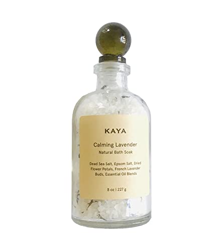 Lavender Bath Soak | 100% Natural | Apothecary Bottle | Gift for Her | Gift for Him | Thanksgiving Gift | Christmas Gift | Gift for Mom
