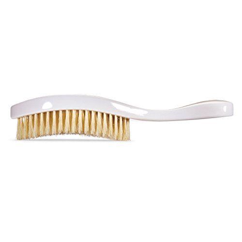 Torino Pro Wave Brush #640 By Brush King - Soft Curve 360 Waves- Soft Wave - Made with 100% Boar Bristles - True Texture Soft - Great for Polishing/Laying Down Frizz & Finisher