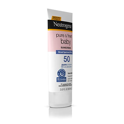 Neutrogena Pure & Free Baby Spf#50 Sunscreen 3 Ounce (88ml)