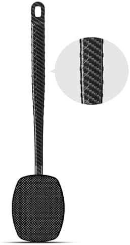 New Carbon Fiber Silicone Back Scrubber for Shower, Back Shower Brush with Long Handle Back Scrubber for Men and Women