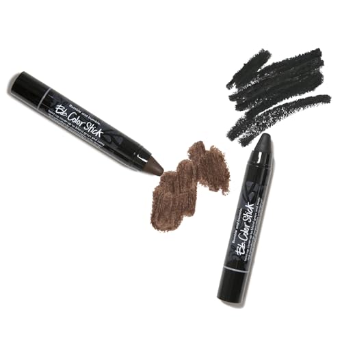 Bumble and bumble. Color Stick Gray Hair + Root Coverup in Natural Brown + Black Shades