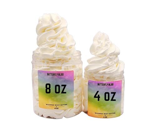 Caramel Corn Whipped Body Butter, natural lotion, organic, 4oz jar, made with shea butter, mango butter, coconut oil, almond oil