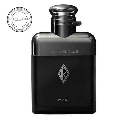 RALPH LAUREN FRAGRANCES - Ralph's Club - Parfum - Men's Cologne - Woody & Ambery - With Lavandin, Vetiver, Cardamom, and Patchouli - Intense Fragrance