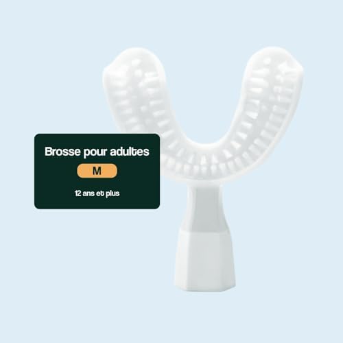 Y-Brush Nylon Brush Head (Replacement) - Adult 12+ (for NylonStart, NylonBlack, NylonKids) Y-Shaped Brush - Flexible - to Be Replaced Every 4 Months