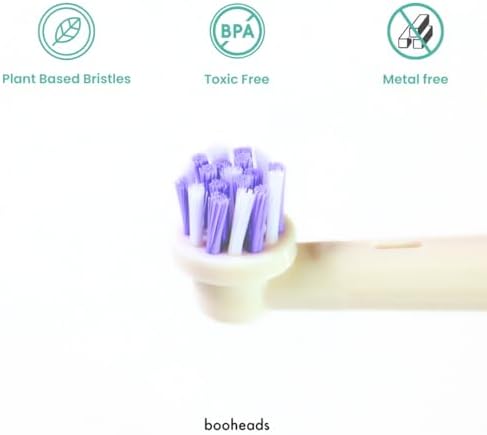 Oraboo - Biodegradable Electric Toothbrush Heads Compatible with Oral-b Electric Toothbrush - 3 Heads Per Pack | Biodegradable Recyclable Zero Waste (Deep - Multi)