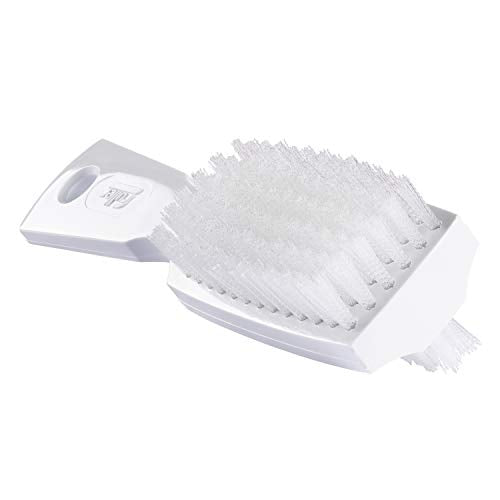 Fuller Brush Hand 'N Nail Brush – Break & Odor Resistant Fingernail & Toenail Cleaner – for Everyday Grooming & Cleaning Finger Nails, Toe Nails, Cuticles, Hands & Feet (White)