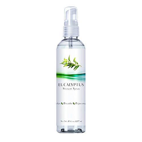 Luxury Eucalyptus Shower Spray - Best Eucalyptus Mist for Spa & Bath (8oz)