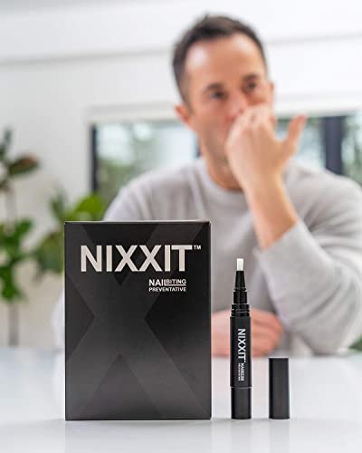 Nail Biting Treatment for Children and Adults - Stop Nail Biting Pen and Thumb Sucking for Adults & Kids - Non Glossy Bitter Taste - Safe & Effective Solution - USA Made