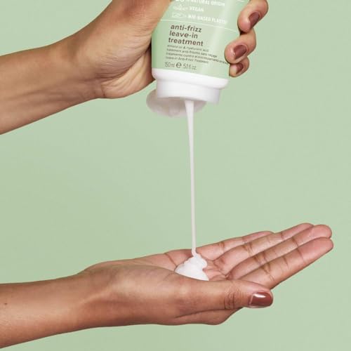 Paul Mitchell Clean Beauty Anti-Frizz Leave-In Treatment, Leave-In Conditioner, Anti-Humidity, For Textured, Frizz-Prone Hair, 5.1 fl. oz.
