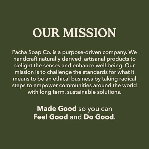 Pacha SOAP Froth Bath Bombs, Nourishing, Moisturizing, Pacha Peaces Variety, Naturally Derived & Handcrafted in The USA (2-Pack, 8 Pieces)