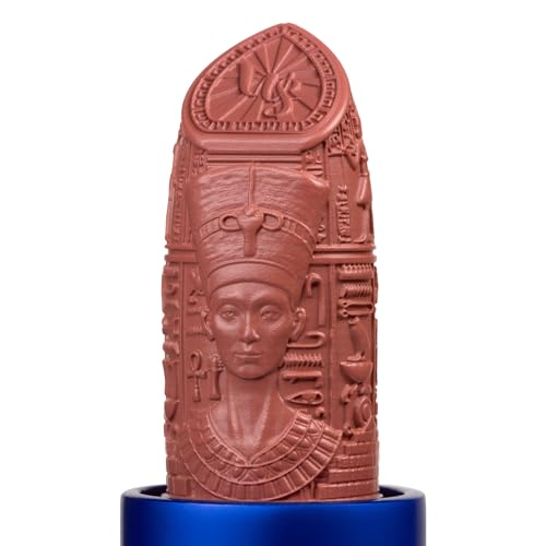 Whats Up Beauty - Egyptian Queen Collection (3 Lipsticks & 2 Liquid Eyeliners) Clean Cruelty Free Vegan Lip Eye Makeup