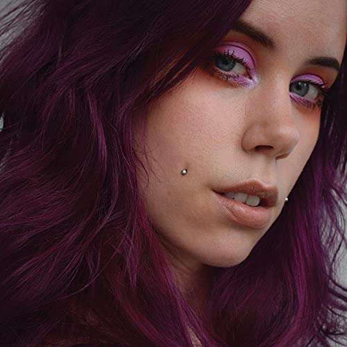 MANIC PANIC Classic Fuschia Shock Semi Permanent Hair Color - Dark Pink Hair Dye for Women & Men That Lasts 4-6 Weeks - Vegan, Ammonia & Cruelty-Free - Create & Mix Custom Shades (4oz)