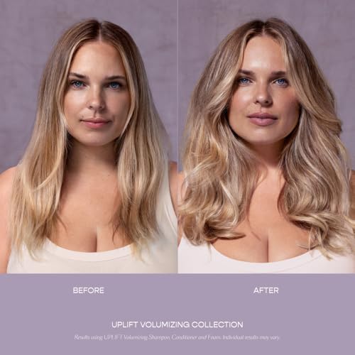 UPLIFT Volumizing Shampoo For fine, flat & thinning hair, Provides Volume & Resists Humidity, Non Sticky Formula, Bouncy Soft Hair