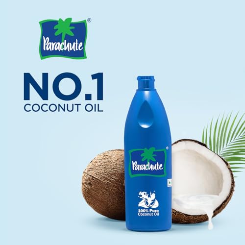 Parachute 100% Pure and Natural Unrefined Coconut Oil | No Chemicals & Added Preservatives | 31 fl.oz