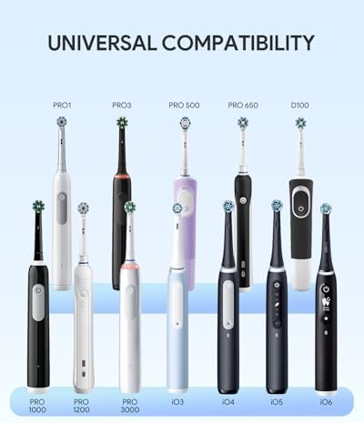 Electric Toothbrush Travel Charger Replacement Slim Compatible with Oral B Pro/iO/D Electric Toothbrush, Inductive Mini Portable Charger Base-Type C(White)