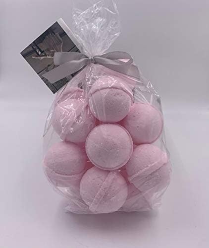 Vivla Juicey Luxury Bath Bombs – Handmade in USA with Shea Butter, Ultra Moisturizing, All Skin Types (14 Count) Pack of 1
