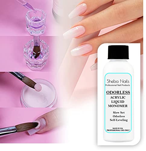 SHEBA NAILS State Board Sealed Odorless Nail Acrylic Basic Kit