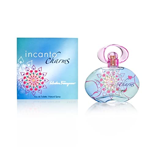 Salvatore Ferragamo Incanto Charms Women Eau De Toilette Spray by Salvatore Ferragamo, 1.7 Ounce