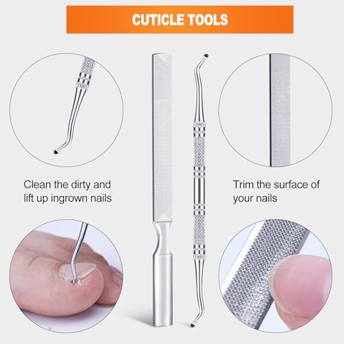 Toenail Clippers for Seniors Thick Toenails, Podiatrist Toenail Nipper, Professional Nail Clippers, Sharp Curved Blade, Ergonomic Non-Slip Long Handle, Toenail Clippers for Men Women Elderly