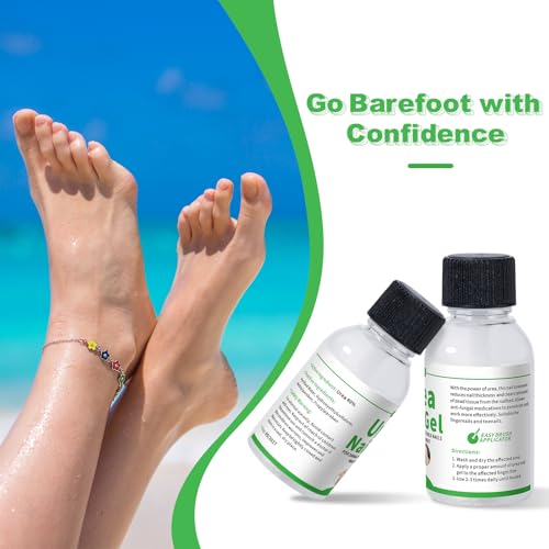 Urea Nail Gel 40% – Deeply Repairs Fungal Damage, Yellow, Black, Discolored Nail | Softens Thick Nails & Cracked Heel Calluses | Urea Gel for Nails, Fast-Absorbing, Lasting Effects, No Recurrence