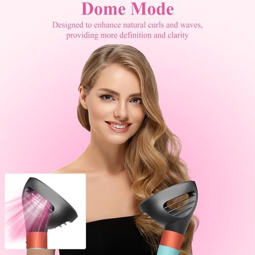 Wave Curl Diffuser for Dyson Airwrap – Dome and Diffuse Modes for Curl Wave Hair, Hair Diffuser Attachment Compatible with Airwrap Styler HS01/05