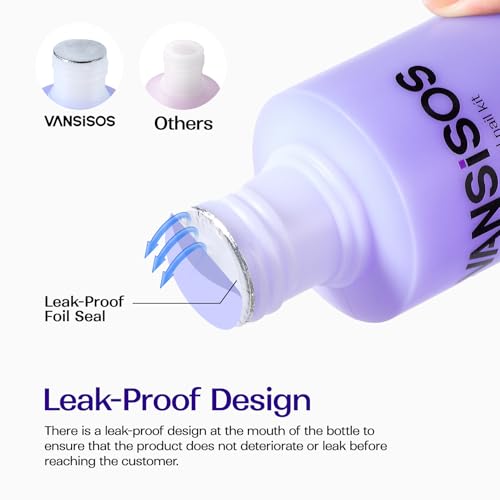Professional Acrylic Nail Liquid: 8fl.oz Acrylic Liquid for Acrylic Powders Non-Yellowing for MMA-Free DIY Home Nail Salon Use