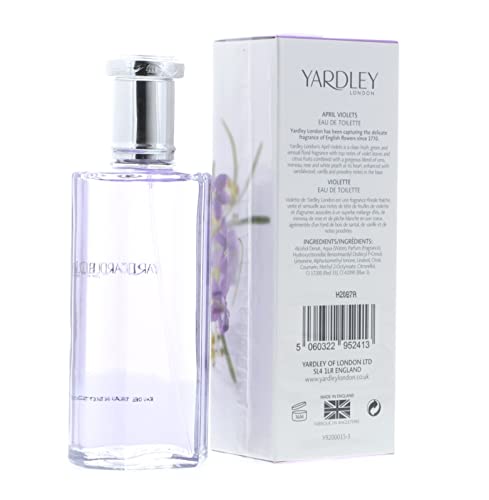 Yardley London April Violets Eau De Toilette Spray - 125ml/4.2oz