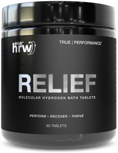 New Relief Hydrogen Bath Bomb Tablets: Relax Muscles, Soothe Discomfort, and Recover Naturally – Magnesium Hydrogen Soak (60 Tablets)