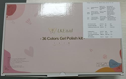 UV Nail Lamp, ARCWEISSO 72W UV Light for Gel Nails with Base and Top Coat Set, Fast Curing UV Lamp for Gel Polish with 21pcs Lamp Beads, 3 Times and Auto Sensor LED Nail Lamp Manicure
