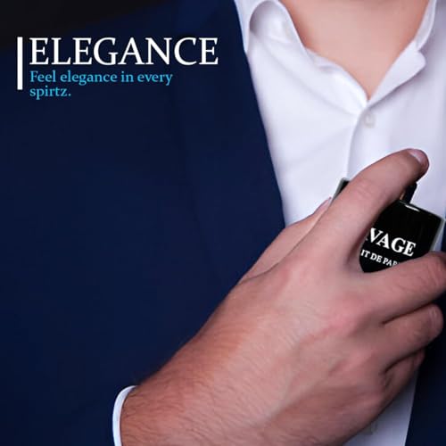 Signature Scent 4-Piece Fragrance for Men Includes Salvage/Cool Boy/Lion Versatile Black/Valentine Milano of Woody, Spicy, Citrus & Aromatic Cologne for Men