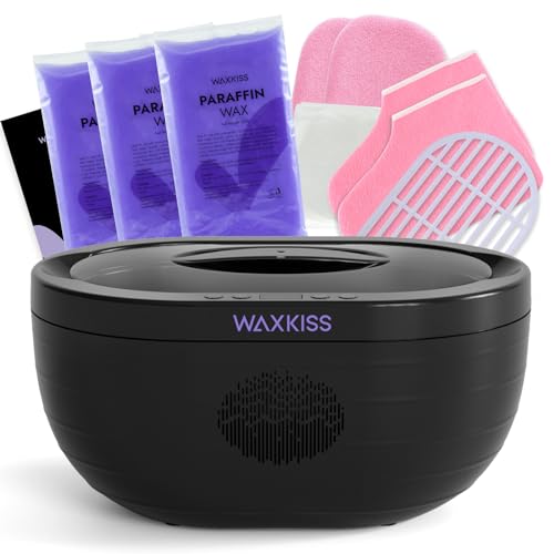 Paraffin Wax Machine for Hand and Feet,Paraffin Baths Machine Kit with Paraffin Wax Refills, Safety Material 3L Hand Wax Paraffin Machine Moisturizing and Hydration