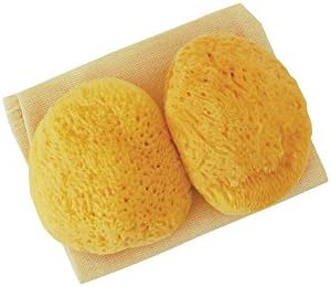 Sea Pearls-Premium Ultra Soft Reusable Sea Sponges- Medium 2-Pack