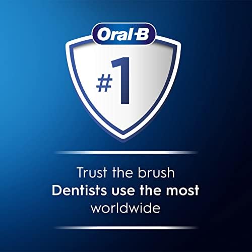 Oral-B iO Series 5 Ultimate White Rechargeable Electric Toothbrush with Visible Pressure Sensor, 2 Minute Timer, 5 Cleaning Settings, 1 Replacement Toothbrush Heads, and Travel Case, White