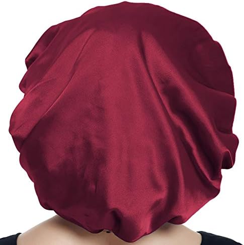 Extra Large Silky Satin Bonnet – Double Layer, Double Care