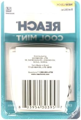 REACH Dental Floss, Cool Mint, 6 Count