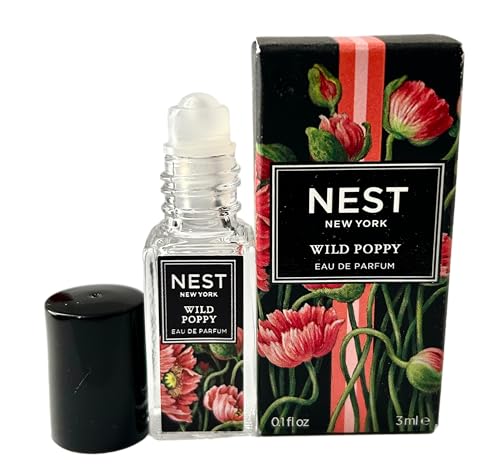 Nest WILD POPPY Eau De Parfum Rollerball Women EDP Perfume (Mini/Small/Travel Size) 0.1oz/3mL - 6605