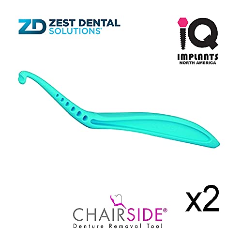 Zest CHAIRSIDE Genuine Dental Removal Tool for Artificial Teeth, 2-Pack