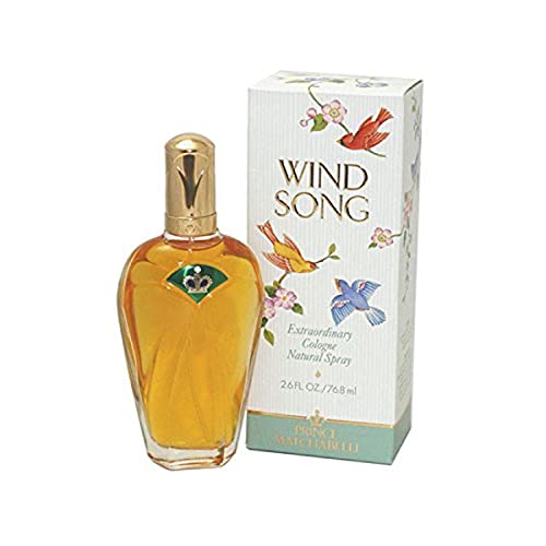 Prince Matchabelli Wind Song For Women. Cologne Spray Natural 2.6 Ounces (Pack of 2)