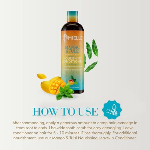 Mielle Organics Mango & Tulsi Nourishing Conditioner (12 Oz)