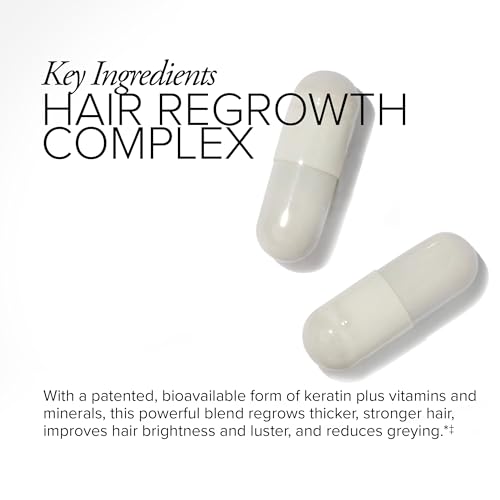 SeroVital Hair Regeneres - Formulated For Women Seeking Enhanced Hair Growth - Supports Noticeable Decrease in Age-Related Hair Loss and Shedding - (60 Count)