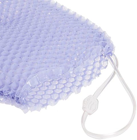 Supracor Spa Bath Mitt Body Exfoliator Face Scrub Sponge (Purple)