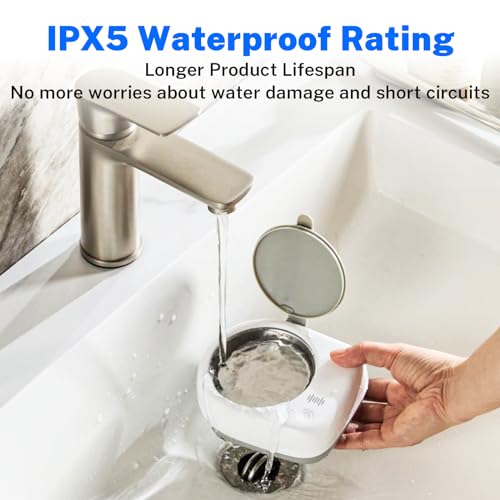 Ultrasonic Retainer Cleaner, Rechargeable Cordless Retainer Cleaner Machine with 50kHz, 2000mAh Battery Portable Charge Once Use 8 Times, Dental Cleaning Pod for Clear Retainer, Traval Use (80ml)
