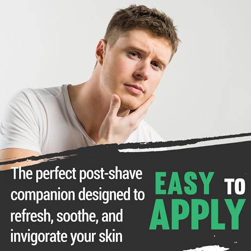 Tomb 45 Aftershave for Men - Refreshing After Shave Comfort - Hydrating and Cooling Post Shave Relief
