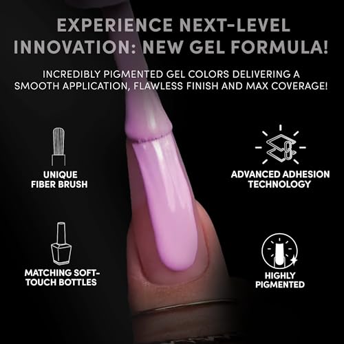 Chaun Legend UV Gel Nail Polish, 0.5 Ounce Long Lasting Salon Quality, Bubble Free Professional Manicures, Quick Dry, High Shine, Can't Elope LG5032 (creamy white)