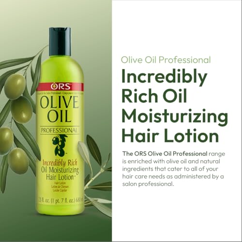 ORS Olive Oil Professional Incredibly Rich Oil Moisturizing Hair Lotion 23 Ounce (Pack of 1)