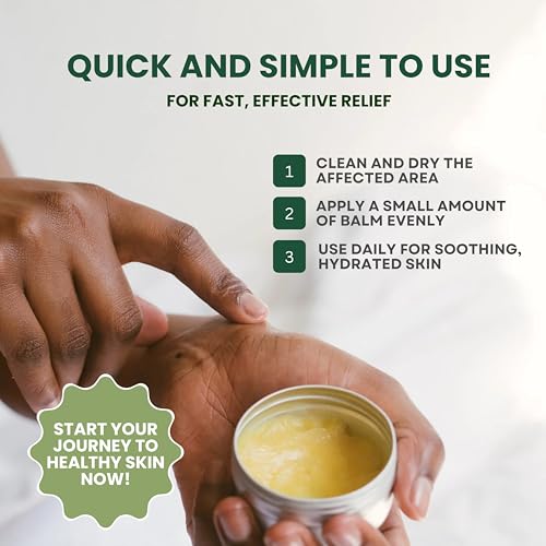 Tea Tree Oil MaxTherapy Balm, Itchy Skin Relief, Soothing for Rashes, Jock Itch, Athlete’s Foot, Chafing, Insect Bites, Folliculitis, Dry Sensitive Skin, Effective & Safe for All Ages, 2-Pack