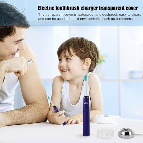 Electric Toothbrush Charger Base Compatible with Philips Sonicare HX9300 HX9900 Series Toothbrush 100-240V 1.5W Inductive Charging Base Waterproof Portable for Travel