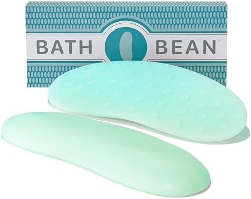 Luxury Body Stopper, Anti-Slip Spa Accessory, Holds Reclined Position in Bath to Fully Release Tension, Bathe Comfortably Hands Free, and Keep Your Hair Dry. Recline, Relax, Stay Put!